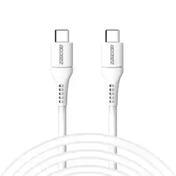 ANWB Accezz USB-C naar USB-C kabel 2 meter Wit aanbieding