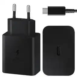 ANWB Samsung Snellader met USB-C Kabel Zwart aanbieding