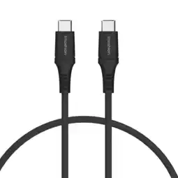 ANWB Imoshion Gevlochten USB-C naar USB-C kabel Zwart aanbieding