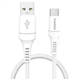 ANWB Imoshion USB-C naar USB A kabel 1 meter Wit aanbieding