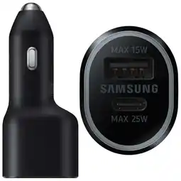 ANWB Samsung 40W Autolader Zwart aanbieding