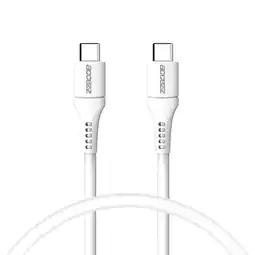 ANWB Accezz USB-C naar USB-C kabel 0,2 meter Wit aanbieding