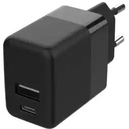 ANWB Accezz Oplader USB-C en USB 20 Watt Zwart aanbieding