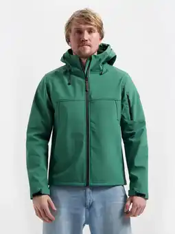 ANWB Travelin' Stian Heren Softshell Jas Waterdicht Groen aanbieding