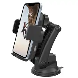 ANWB Accezz Autohouder Dash / Raambevestiging Zwart aanbieding