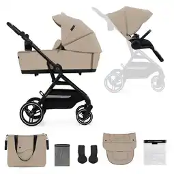ANWB Kinderkraft Yoxi 2-in-1 Kinderwagen Zand aanbieding
