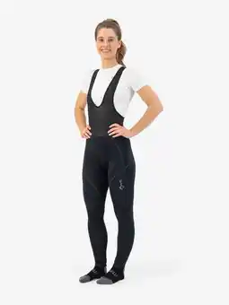 ANWB Rogelli Liona Fietbroek Bretels Dames Zwart aanbieding