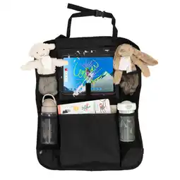 ANWB Novi Baby Organizer Backseat Novi met Tablet-/Telefoonhouder Zwart aanbieding