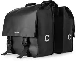 ANWB Craved Dubbele Fietstassen 40 Liter Waterdicht Zwart aanbieding