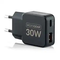 ANWB MOJOGEAR CHARGE+ 30W Ultradunne USB-C Oplader Zwart aanbieding