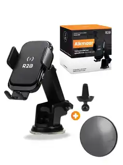 ANWB R2B Telefoonhouder Auto Zuignap + Dashboardpad Zwart aanbieding