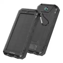ANWB Imoshion Solar Powerbank 10.000 mAh Zwart aanbieding