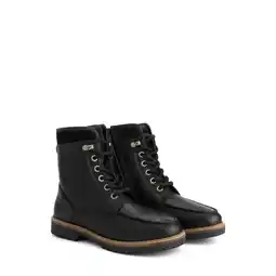 ANWB Travelin' Tronstad Dames Veterboots Wol Zwart aanbieding