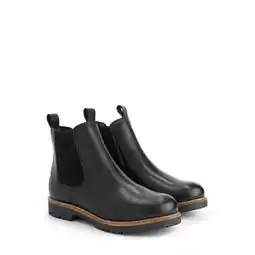 ANWB Travelin' Agder Dames Chelsea boots Leer Zwart aanbieding