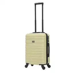 ANWB Blocktravel Reiskoffer S ABS 39L met TSA-slot en 360° wielen Geel aanbieding