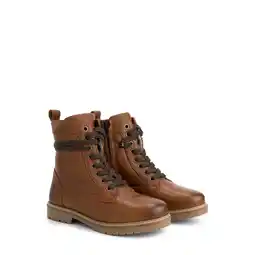 ANWB Travelin' Kongsmark Dames Veterboots Wol Bruin aanbieding