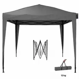 ANWB Cuhoc Partytent 3X3m Easy-Up Tent grijs aanbieding