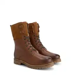 ANWB Travelin' Jostedal Heren Veterboots Wol Bruin aanbieding