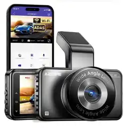 ANWB Azdome M17 Pro Wifi 1CH Full HD dashcam Zwart aanbieding