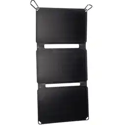 ANWB Denver Opvouwbaar Solarpanel 20W incl. Bevestigings haken Zwart aanbieding