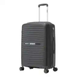 ANWB Blocktravel Anti breuk PP reiskoffer L TSA-slot 89 108L Grijs aanbieding