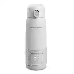 ANWB Vulpes Goods Thermosfles Flessenwarmer Draadloos & Draagbaar Wit aanbieding