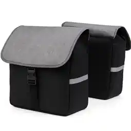 ANWB Cuhoc Dubbele Fietstas 2x 20L Zwart aanbieding