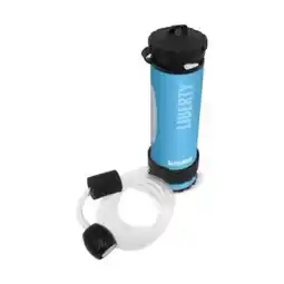 ANWB Lifesaver Liberty 2000 Waterfilter Drinkfles Blauw blauw aanbieding