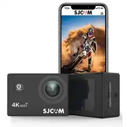 ANWB Sjcam SJ4000 Air 4K Wifi action cam en dashcam Zwart aanbieding