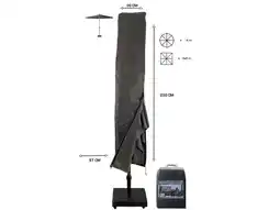 ANWB Cuhoc Stokparasol hoes 230x30x57 cm Basic aanbieding