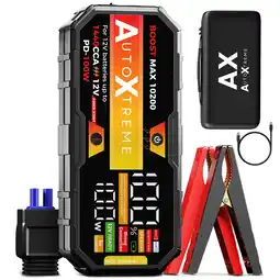 ANWB Autoxtreme Boost Max Jumpstarter & Starthulp 1440CCA Zwart aanbieding
