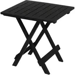 ANWB Hem Inklapbare Bijzettafel zwart 43x45 cm Zwart aanbieding