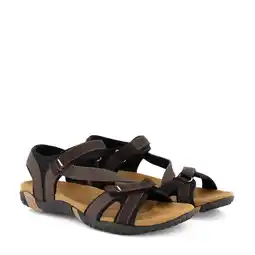 ANWB Travelin' Hasle Dames Wandelsandalen Bruin aanbieding