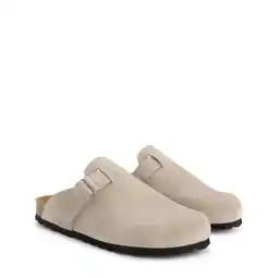ANWB Travelin' Torsby Heren Clogs Suede Grijs aanbieding