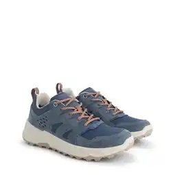 ANWB Travelin' Posio Dames Lage wandelschoenen Waterdicht Blauw aanbieding