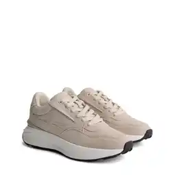 ANWB Travelin' Ripley Dames Vrijetijdsschoen Suede Zand aanbieding