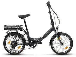 ANWB Villette l' Escapade vouw-ebike donkergrijs Grijs aanbieding