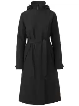 ANWB Agu Winter Trench Coat Regenjas dames Zwart aanbieding