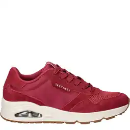 ANWB Skechers Uno Vintage Air veterschoenen Heren Rood aanbieding
