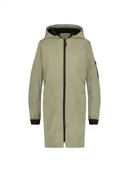 ANWB Agu Long Bomber Regenjas Dames Groen aanbieding
