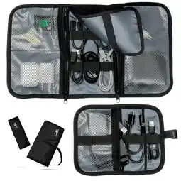 ANWB Sunflake Kabel organizer set 2 stuks Compact Zwart aanbieding