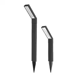 ANWB Flinq Yora Solar Tuinverlichting 2-pack Zwart aanbieding
