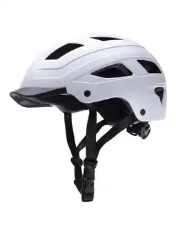 ANWB Agu Cit-E LED Fietshelm Wit aanbieding