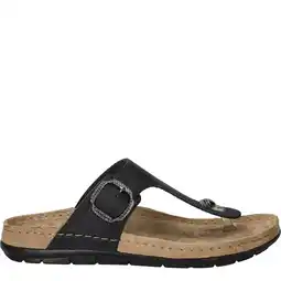 ANWB Rohde Slippers Dames Zwart aanbieding