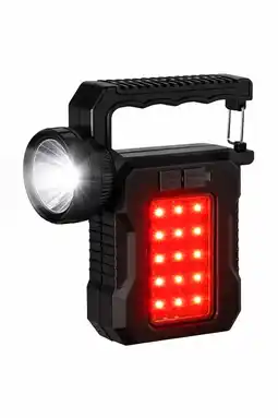 ANWB Hem Oplaadbare Noodlamp USB & Solar rood aanbieding
