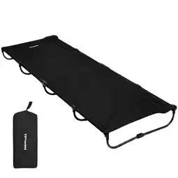 ANWB Trvlmore Veldbed opvouwbaar 193x66 cm Zwart aanbieding