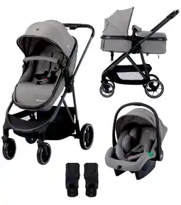 ANWB Bebeconfort Breeze Trio 3-in-1 Kinderwagen Grijs aanbieding