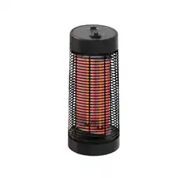 ANWB Brasq Terrasverwarmer tafelmodel infrarood 1200W Zwart aanbieding