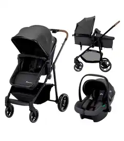 ANWB Bebeconfort Haze Trio Luxe 3-in-1 Kinderwagen Grijs aanbieding