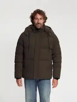 ANWB Travelin' Ulf Heren Puffer winterjas Corduroy Bruin aanbieding